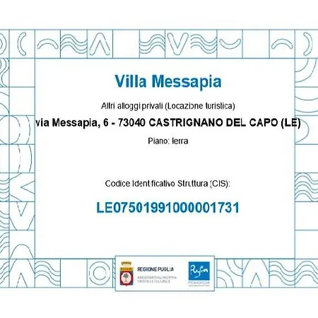 Messapia - Santa Maria Di Leuca * Castrignano del Capo